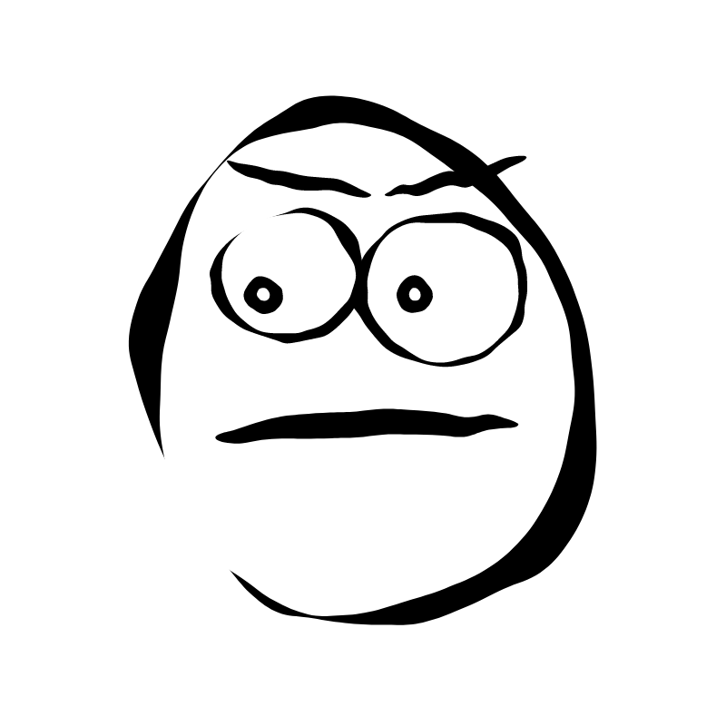 Ink Face Sketch #2 static token preview