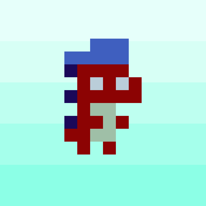 Coded Tiny Dinos #6 static token preview