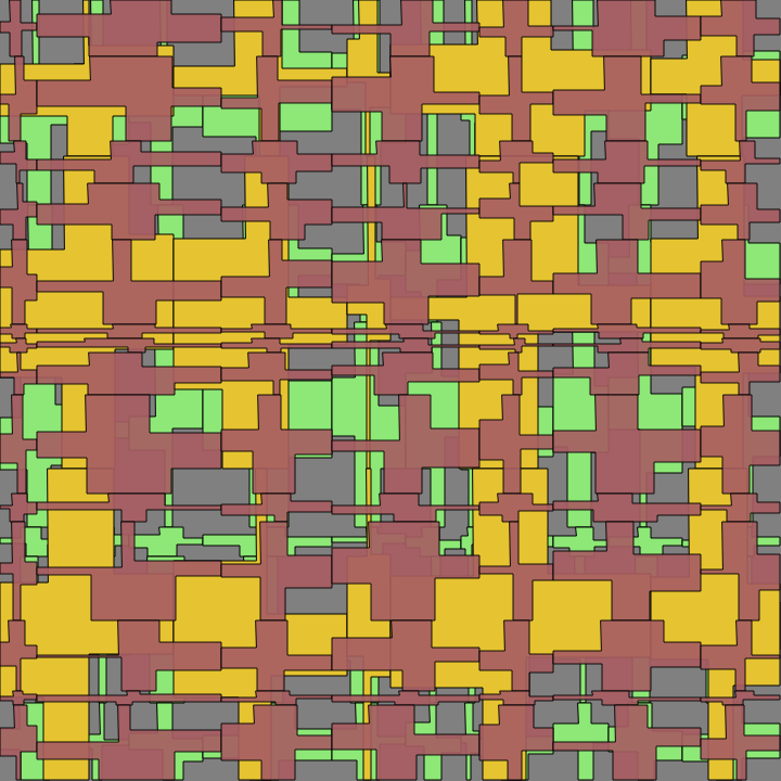 Chopped Square Tessellation #14 static token preview
