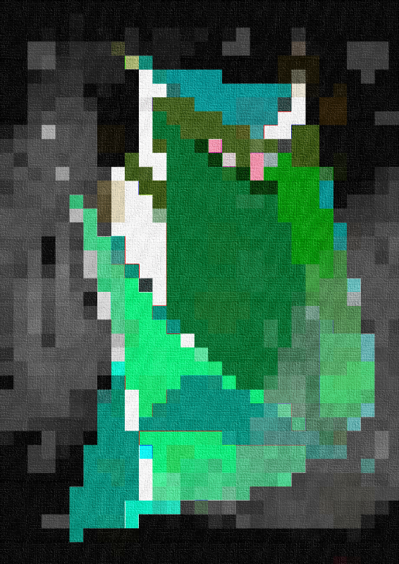 Minimalist Pixelation #4 static token preview