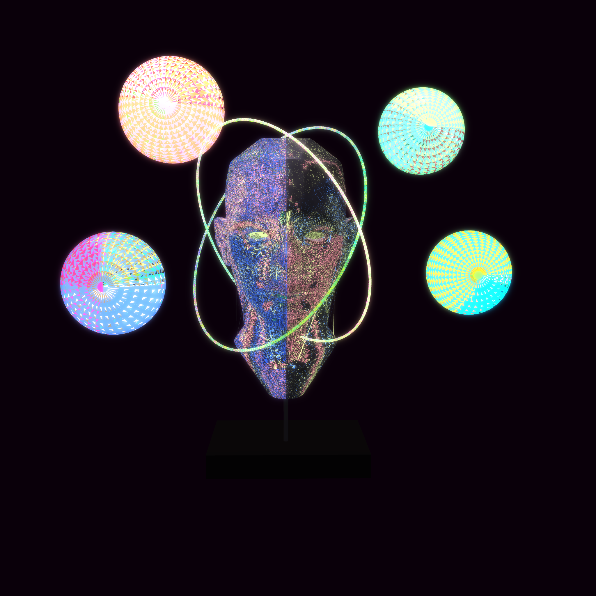 GlitcHead #5 static token preview
