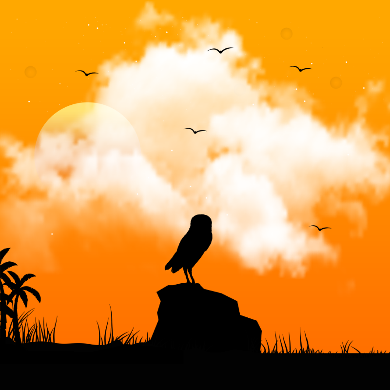 We Care...Owl #3 static token preview