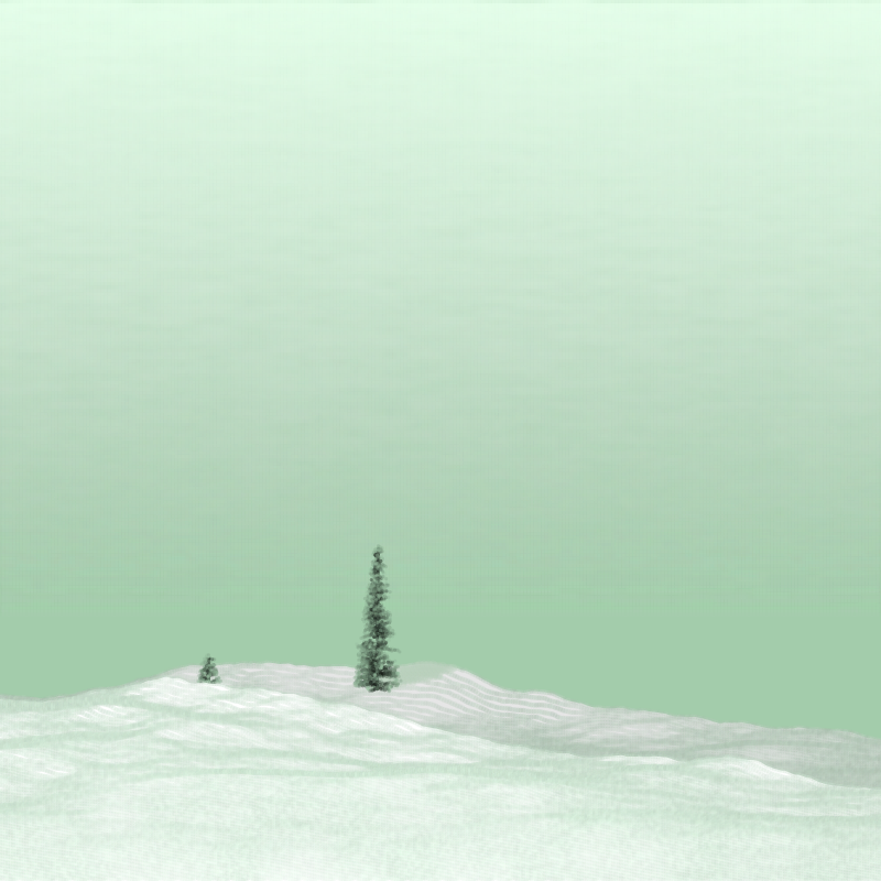 Snowy Hills #11 static token preview