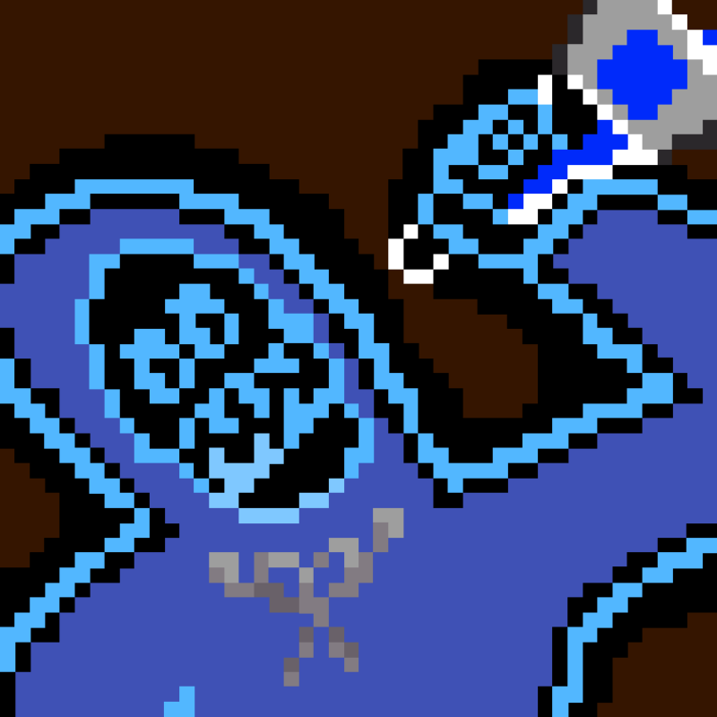 Pixel REKT GUY #5 static token preview