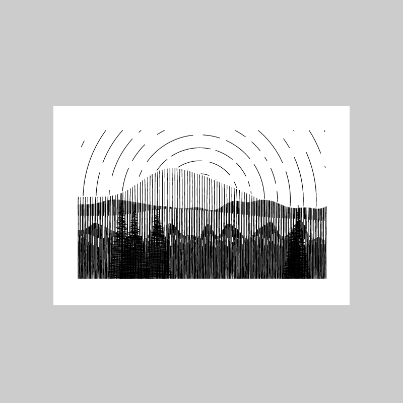 Layered Landscapes #3 static token preview