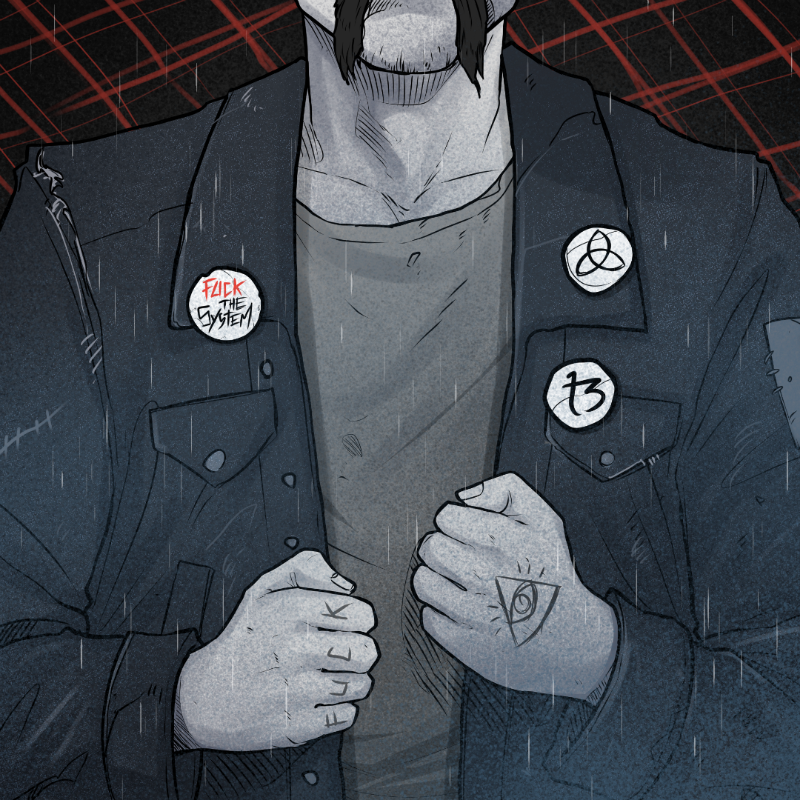 PUNX NOT DEAD #13 static token preview