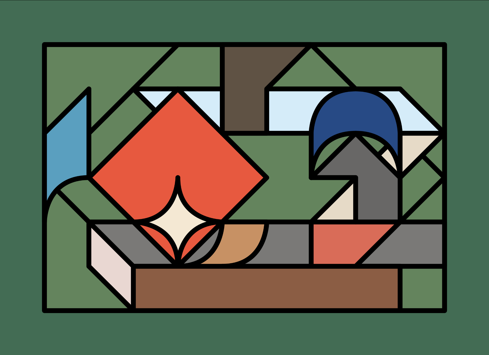 Stack (6x9) #564 static token preview