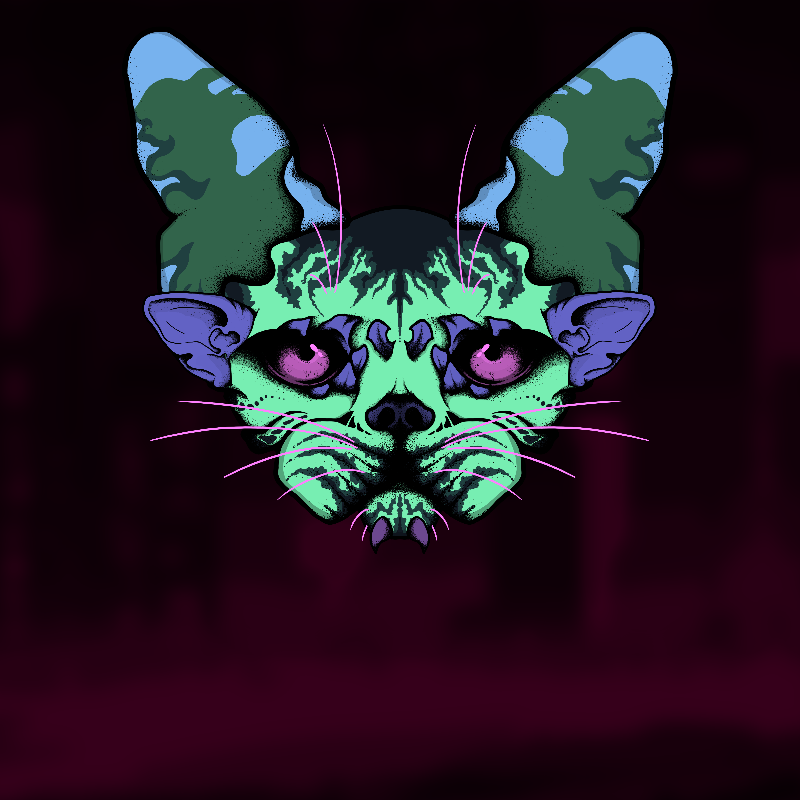 Monster Kitten #3 static token preview