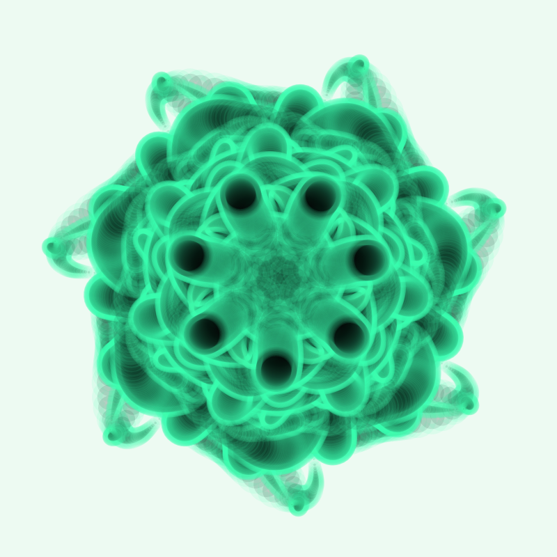Math Flower #2 static token preview
