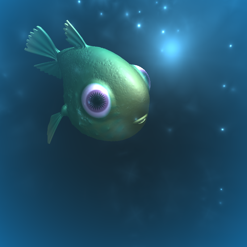 Weird Fishes #23 static token preview