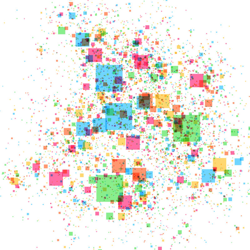 Splashed Squares #2 static token preview
