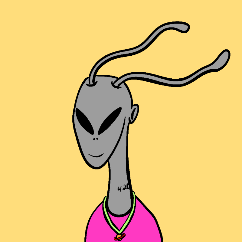 Alien Visitors #2 #23 static token preview