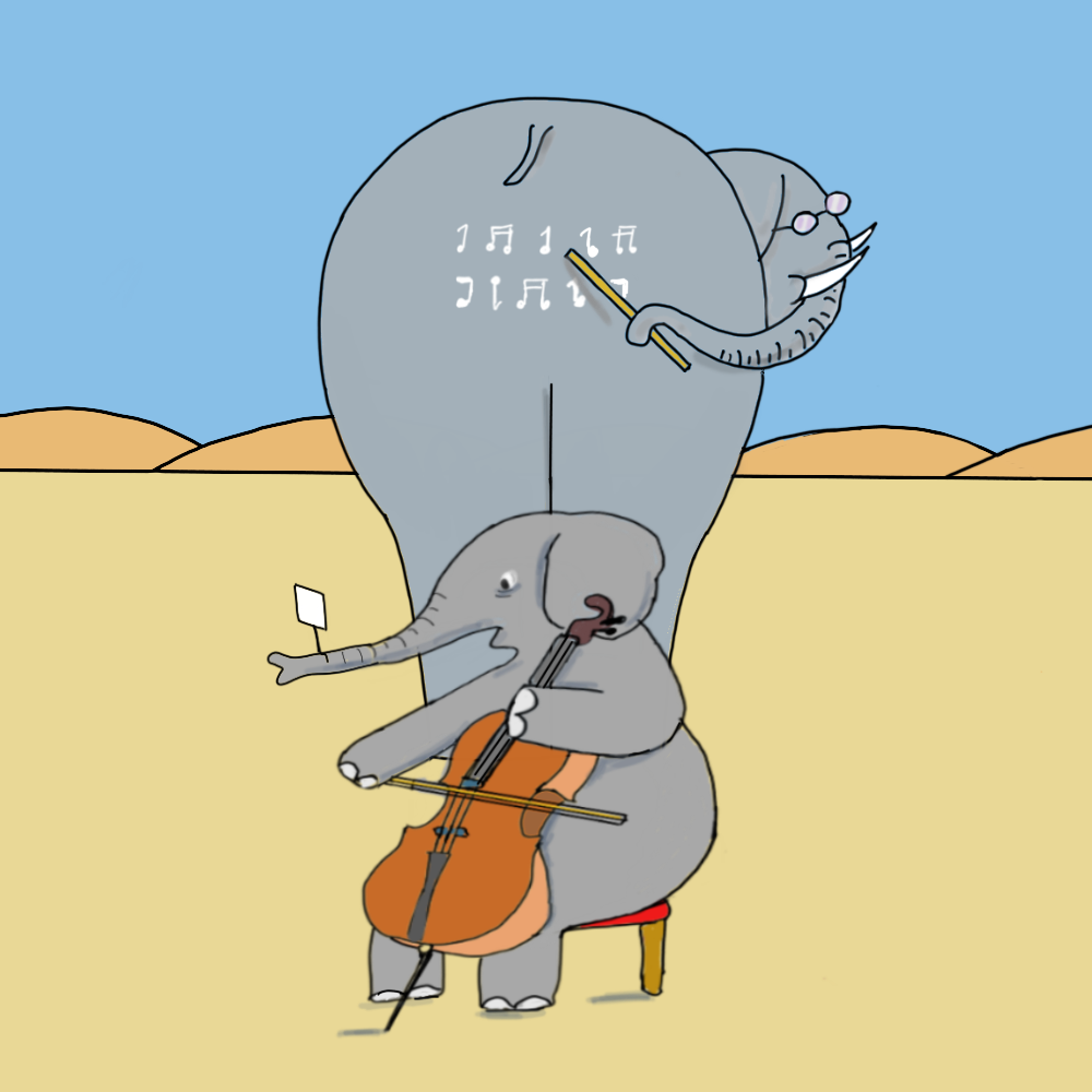 Elephant school #19 static token preview