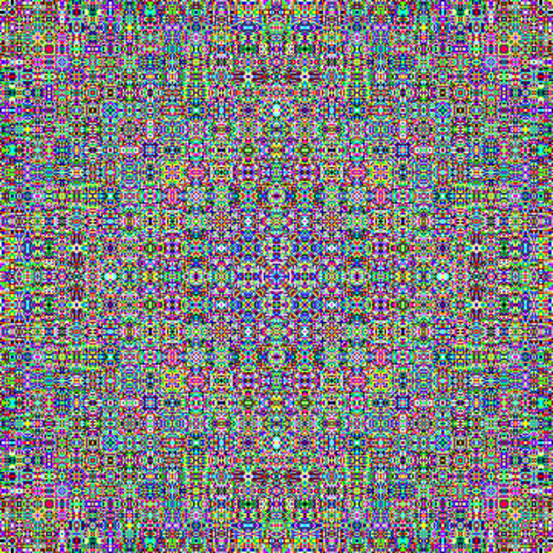 Kaleidoscopic Nexus #22 static token preview