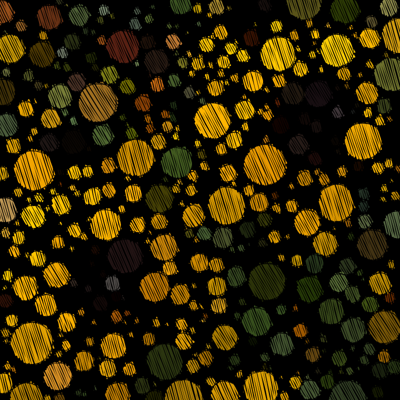 roughly packed flowers #11 static token preview