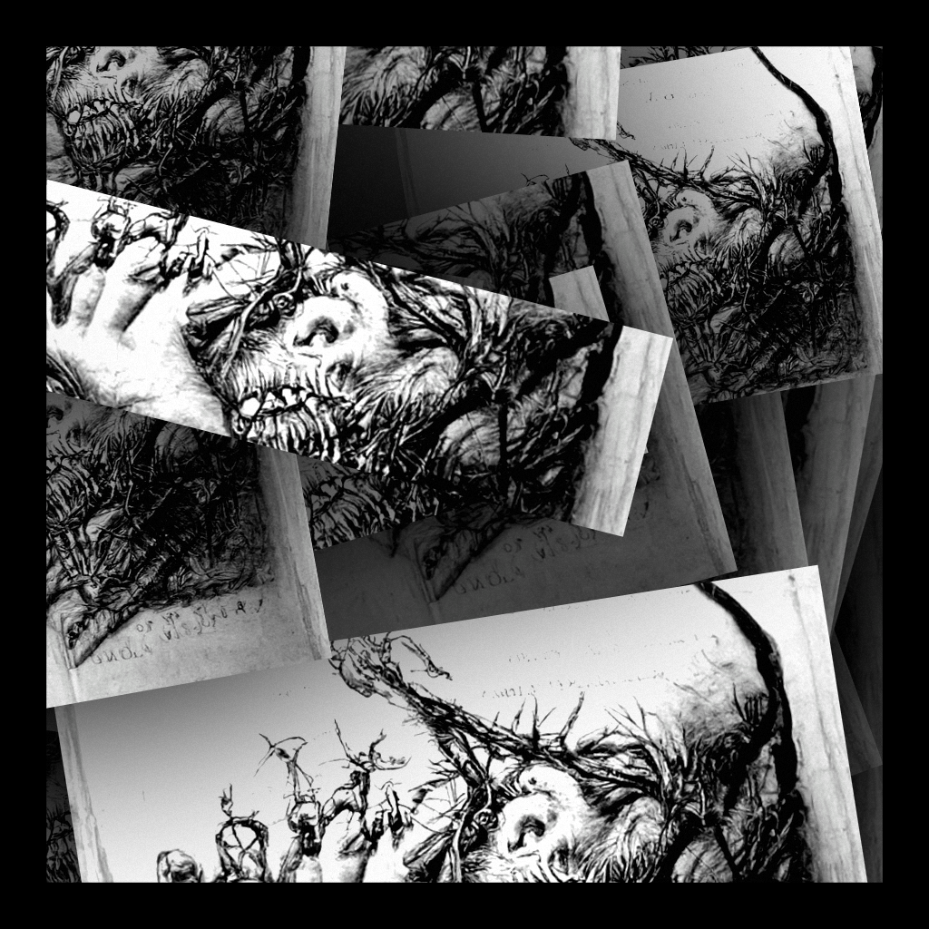Zombie Anatomy Study Collage #5 static token preview