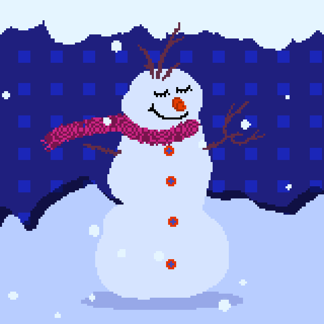 Freaky Snowman #11 static token preview
