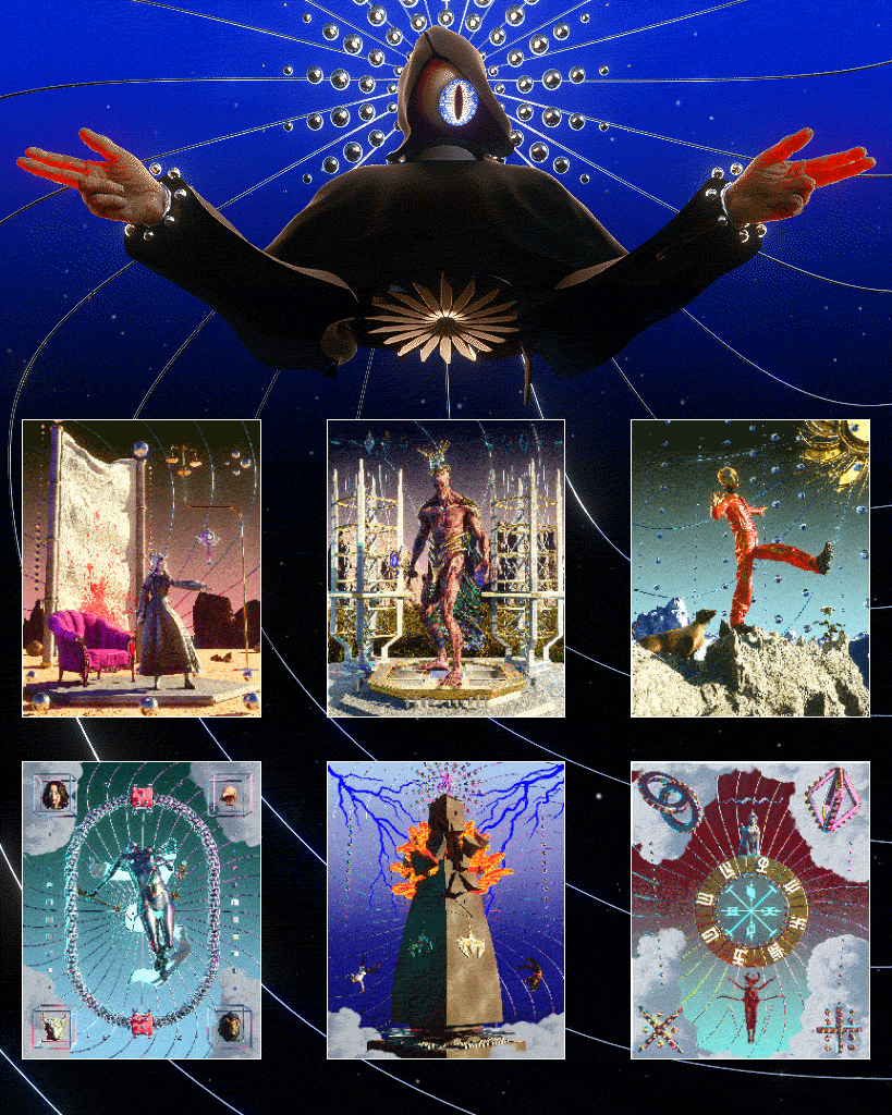 psychotarot generative divination #23 static token preview