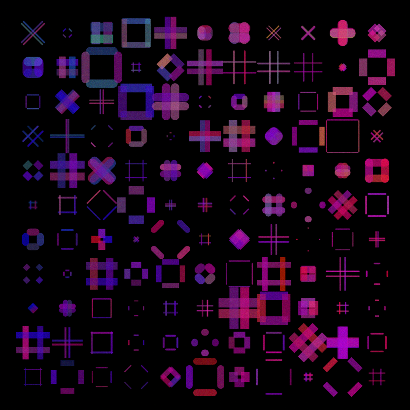 Hash Grid #6 static token preview