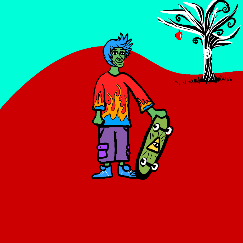 Skaterdudes #13 static token preview