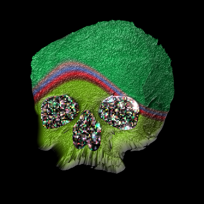 💀ACID SKULL🌈 #2 static token preview