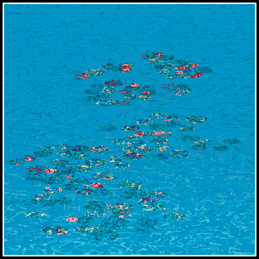 Polluted water lilies #20 static token preview