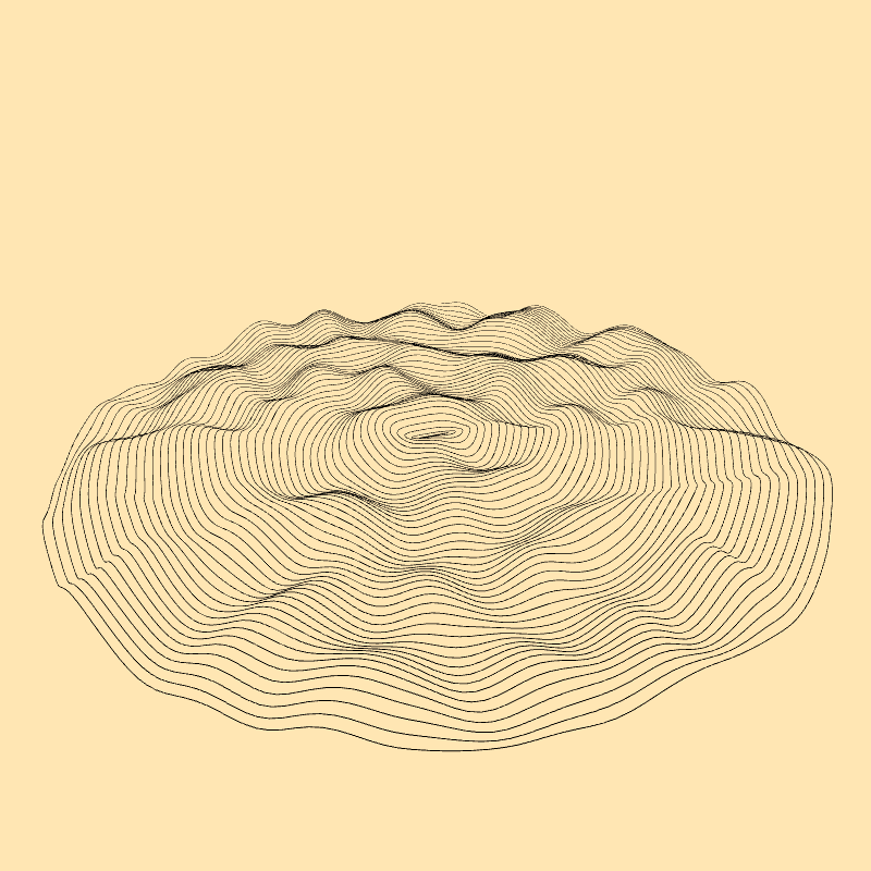 Spiral landscape #2 static token preview