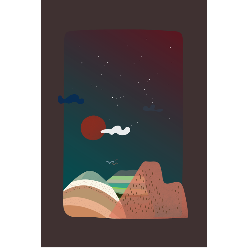 Desert #9 static token preview
