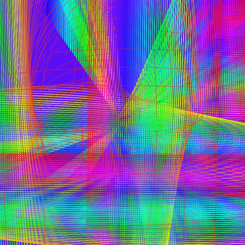 Fibonacci Rainbow Spiral v2 variation 2 #3 static token preview