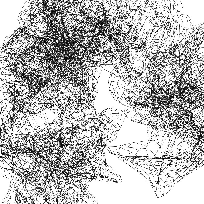 Chaotic Lines #4 static token preview
