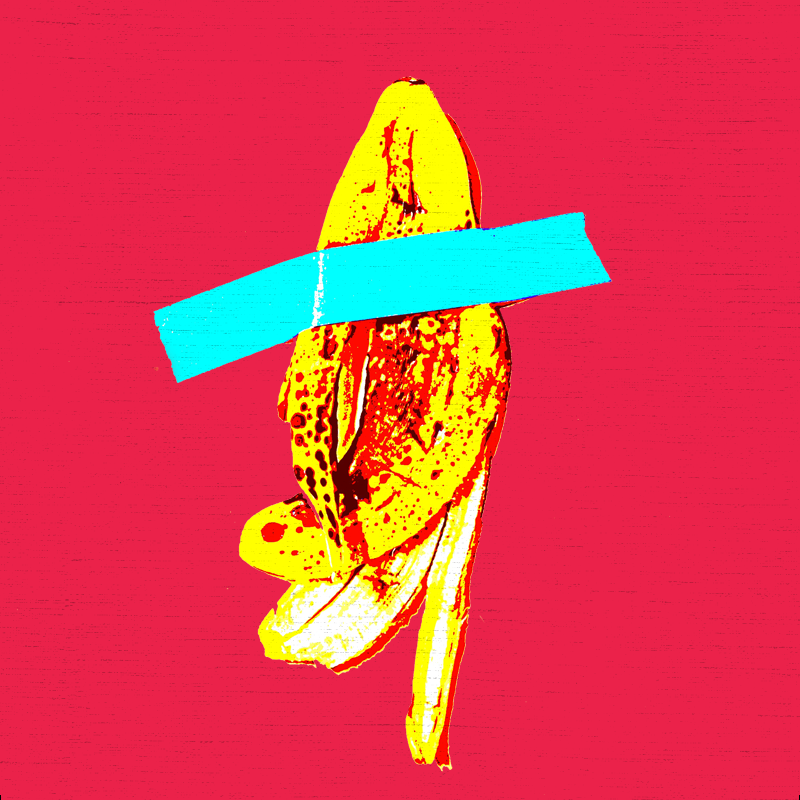 Shot Bananas - Warhol Tribute #4 static token preview