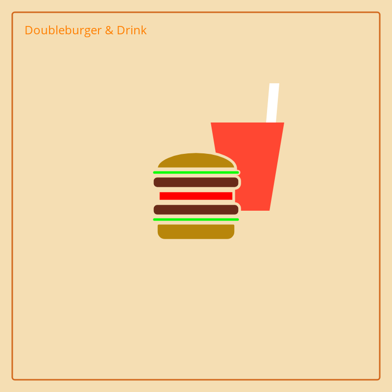 HAMBURGER!! #24 static token preview