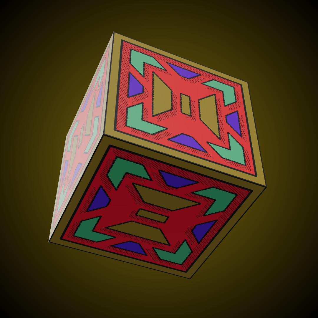 🧊 MYSTERY CUBE GEN1 #7 static token preview