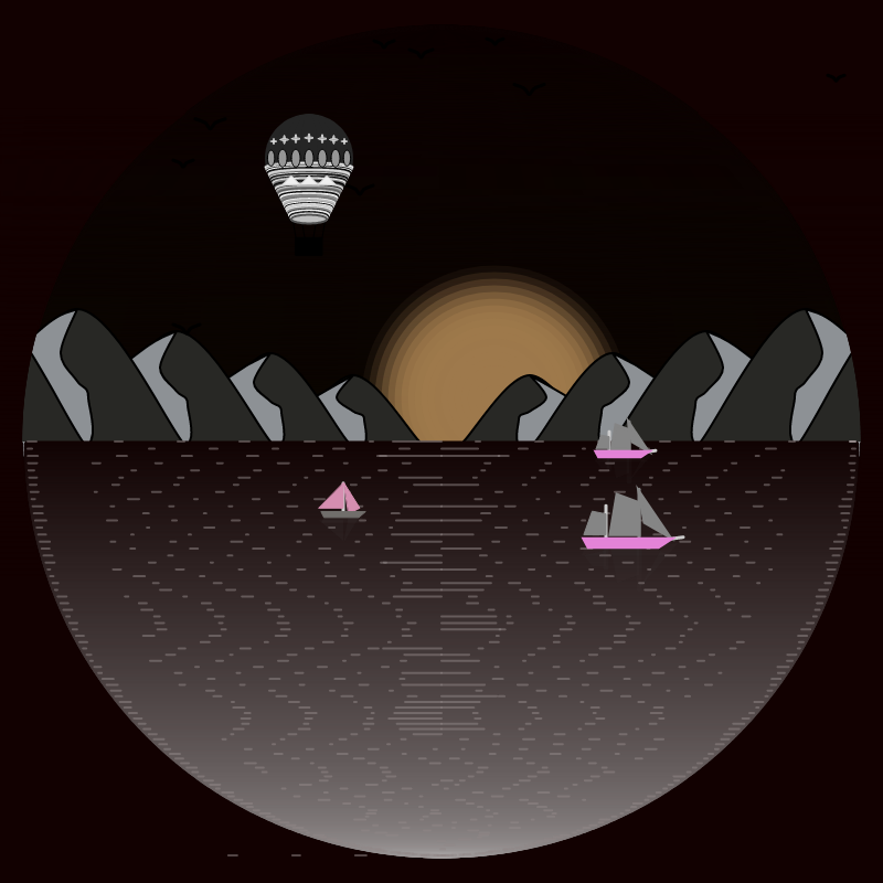 Sunset View #15 static token preview