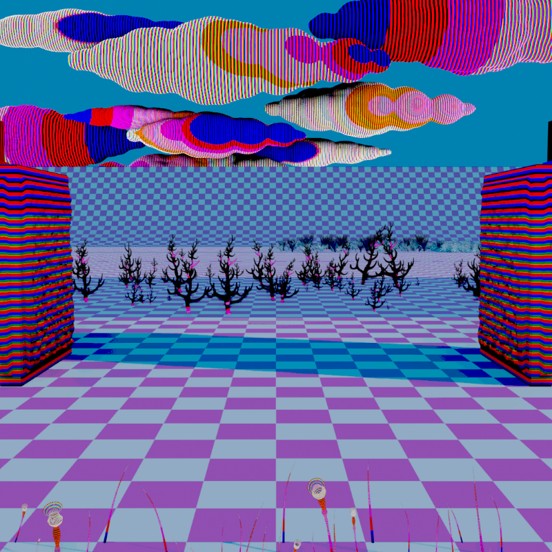 CRT Landscapes #9 static token preview