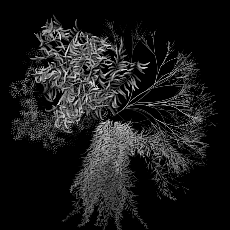 Botanical Ghosts #17 static token preview