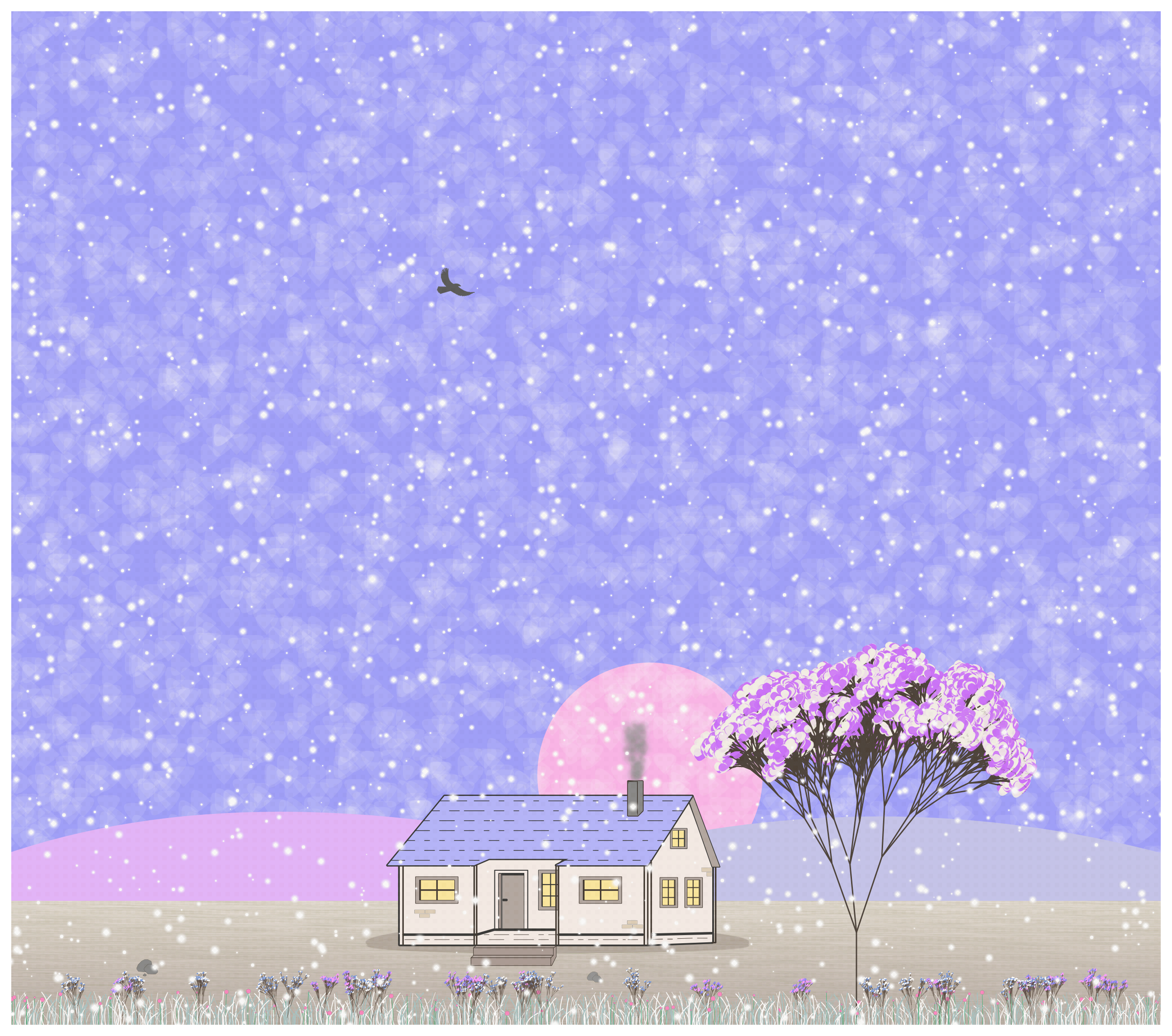 First Snow in La Invernada #8 static token preview
