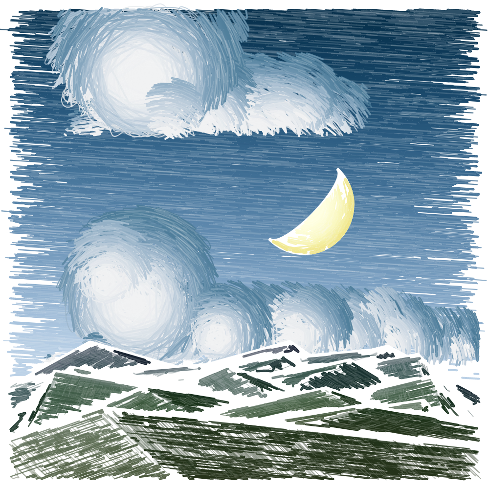 Mount Doodle #299 static token preview