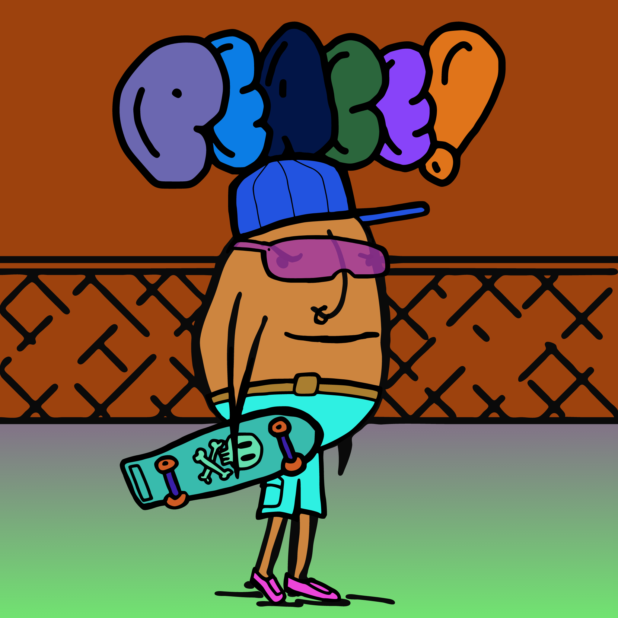Skater Egg #24 static token preview