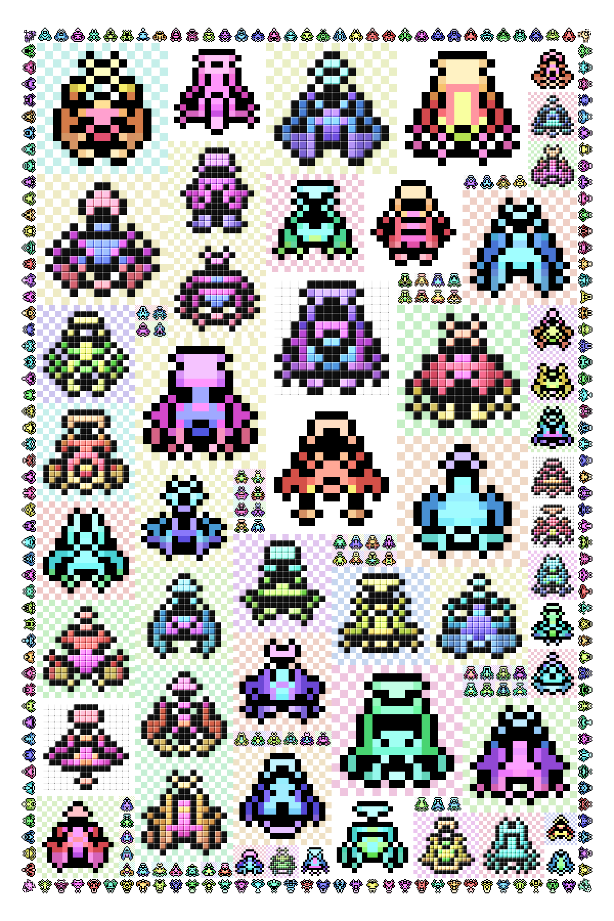 Pixel Spaceships #1 static token preview