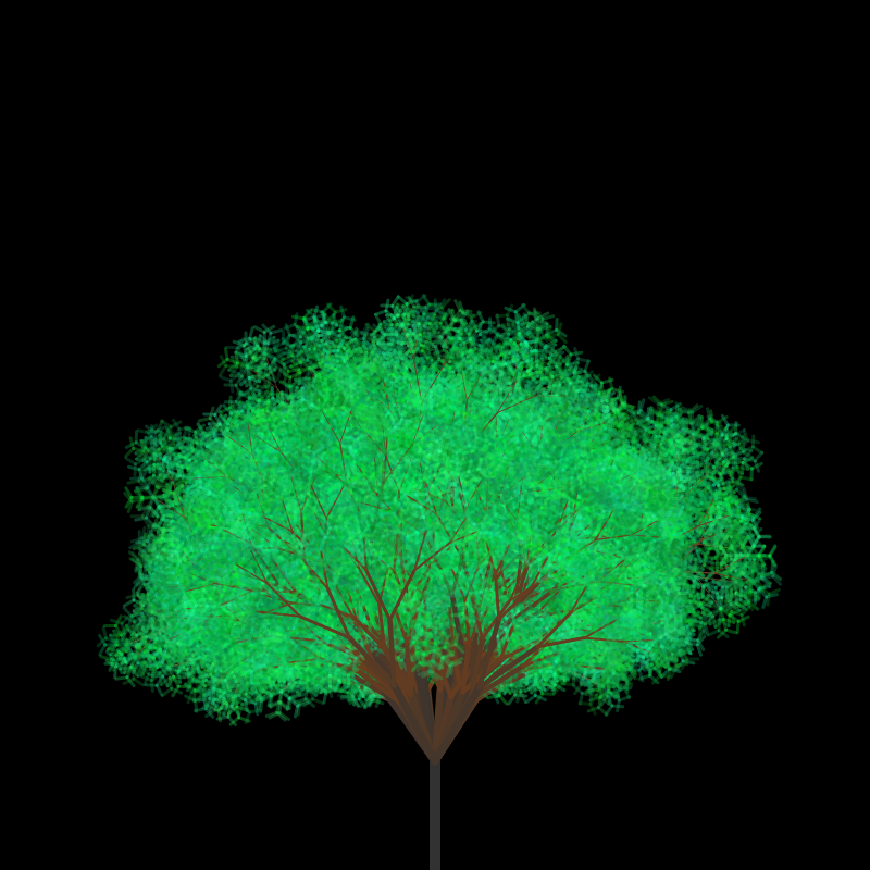 snowflake tree #7 static token preview