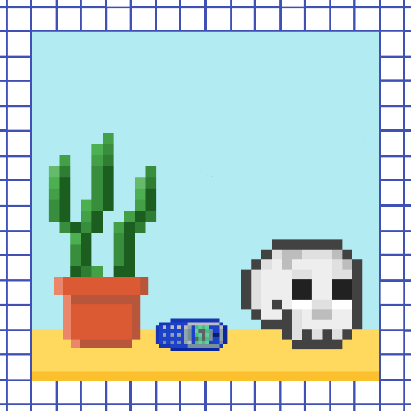 Pixel Still Life #26 static token preview