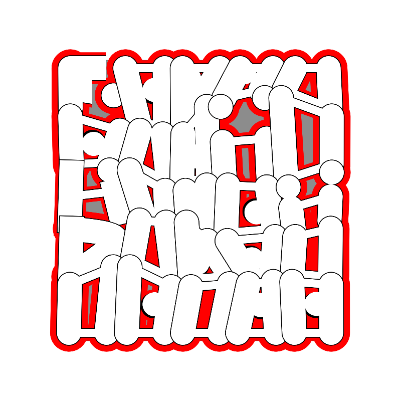 "Alphabetic signs" -WHITE TEST- (Preview) #4 static token preview