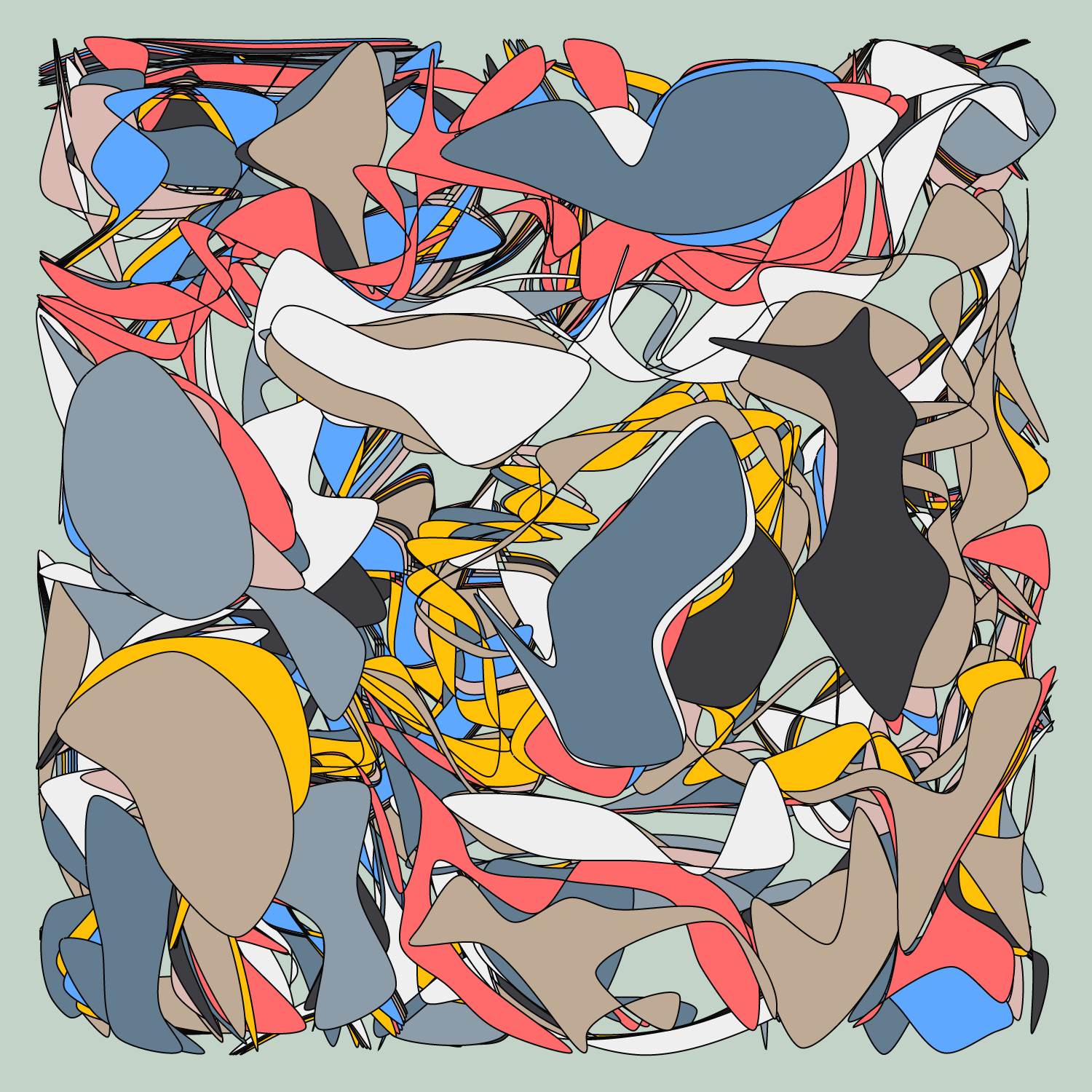 Geometric colorful shapes 2 (Free edition) #12 static token preview