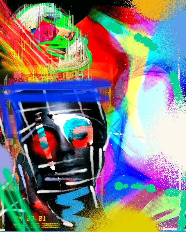 Humans, Art and Androids #3 static token preview