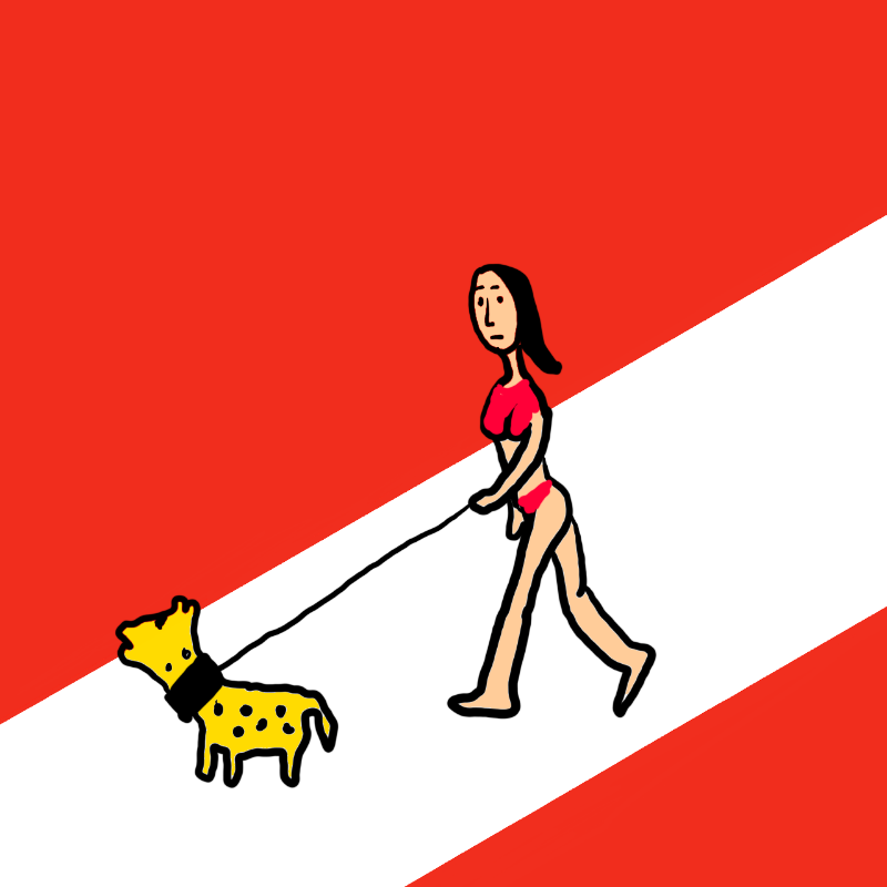 wALKING A DOG #4 static token preview