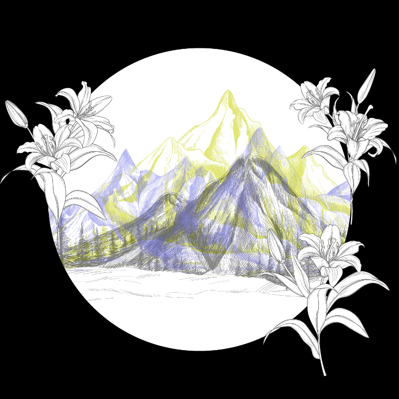 There is never just one peak on a mountain #25 static token preview