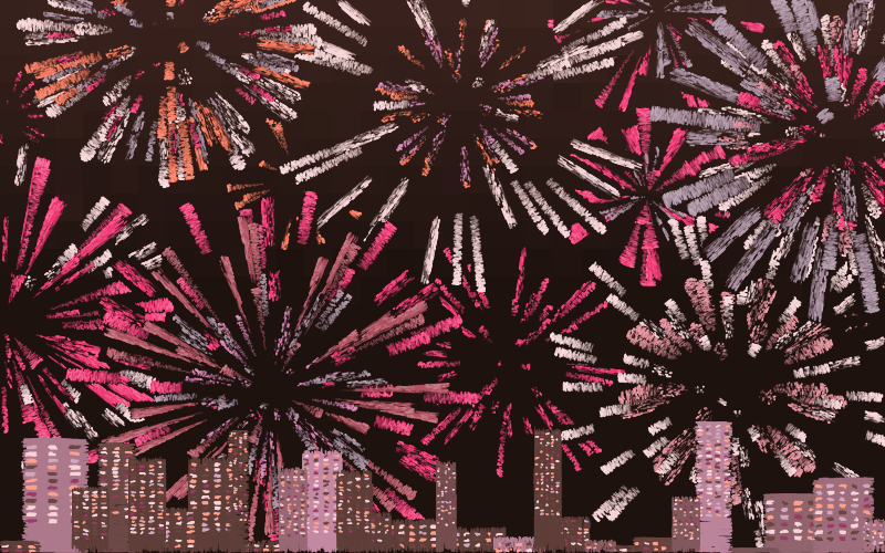 Fireworks #24 static token preview