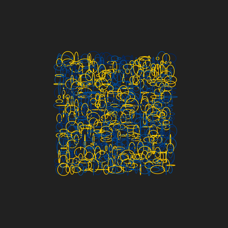 Scribbled Rings #2 static token preview