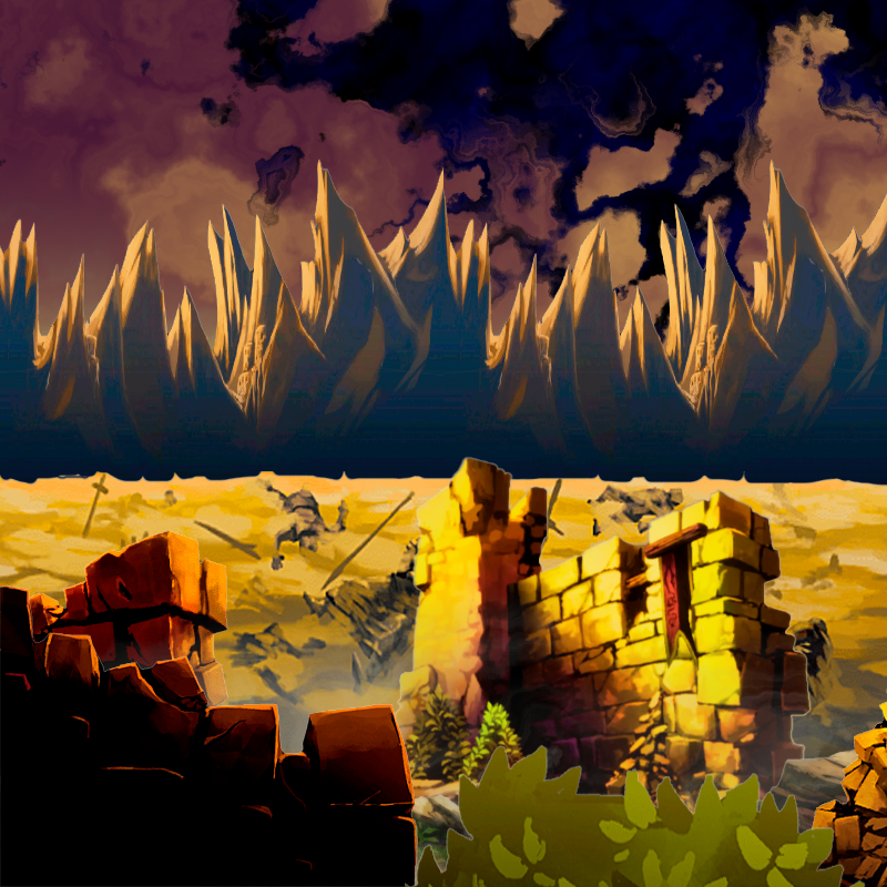 Desolated Landscapes #9 static token preview